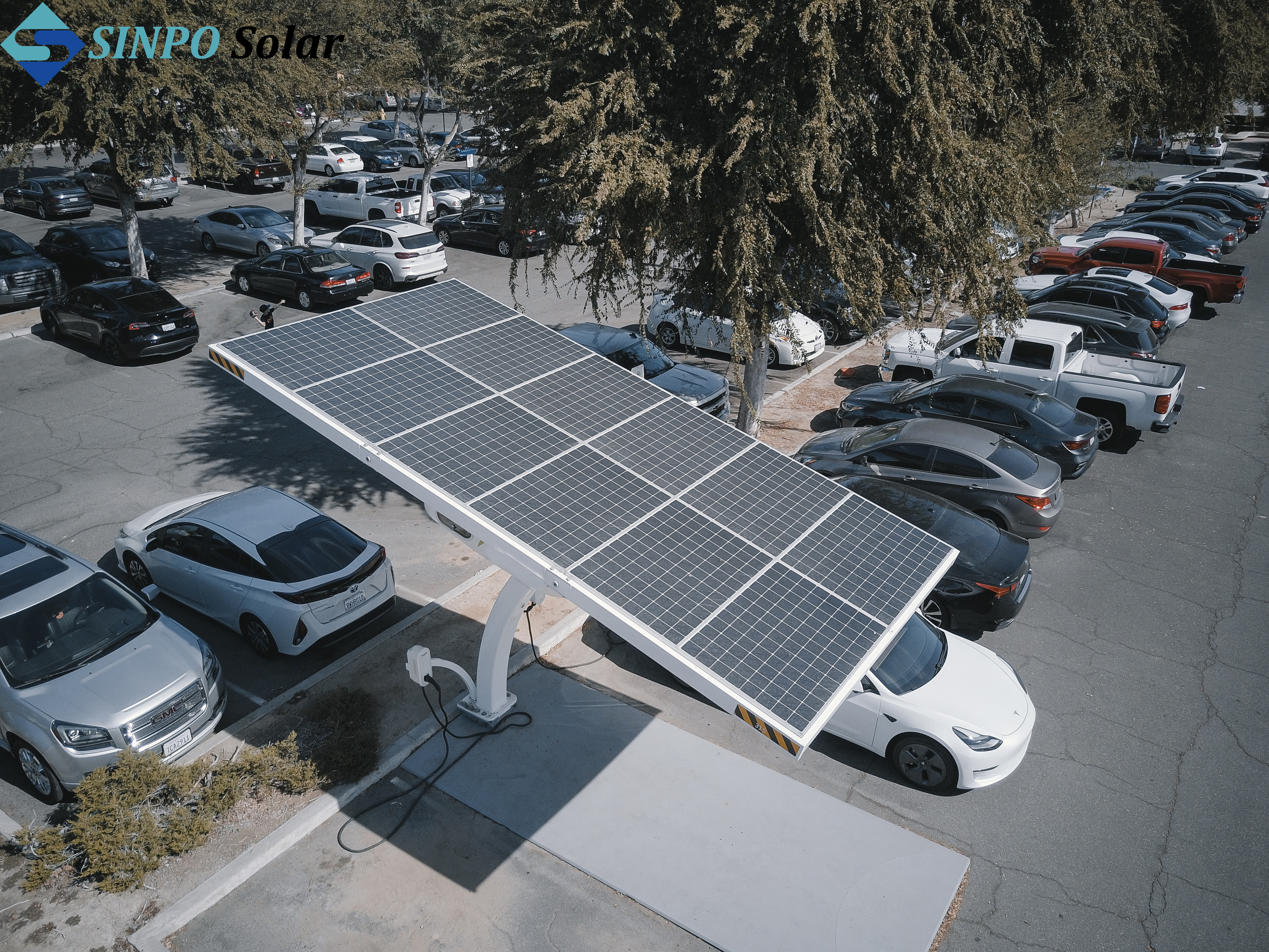Solar Energy PV Power System for Solar Carport Mounting Structure