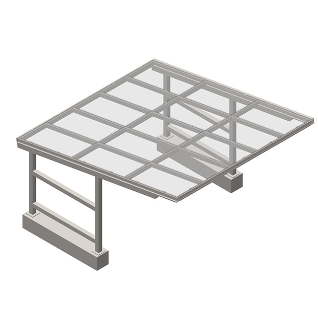 Solar Carport Solar Mounting Bracket with Charging Station