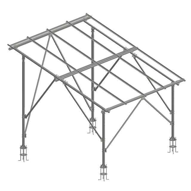 Anti-theft SS400 Ground Solar Panel Mounting Bracket